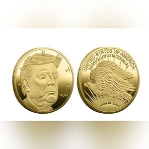 NEW President Donald J Trump collector coin Liberty Coin Semiquintennial